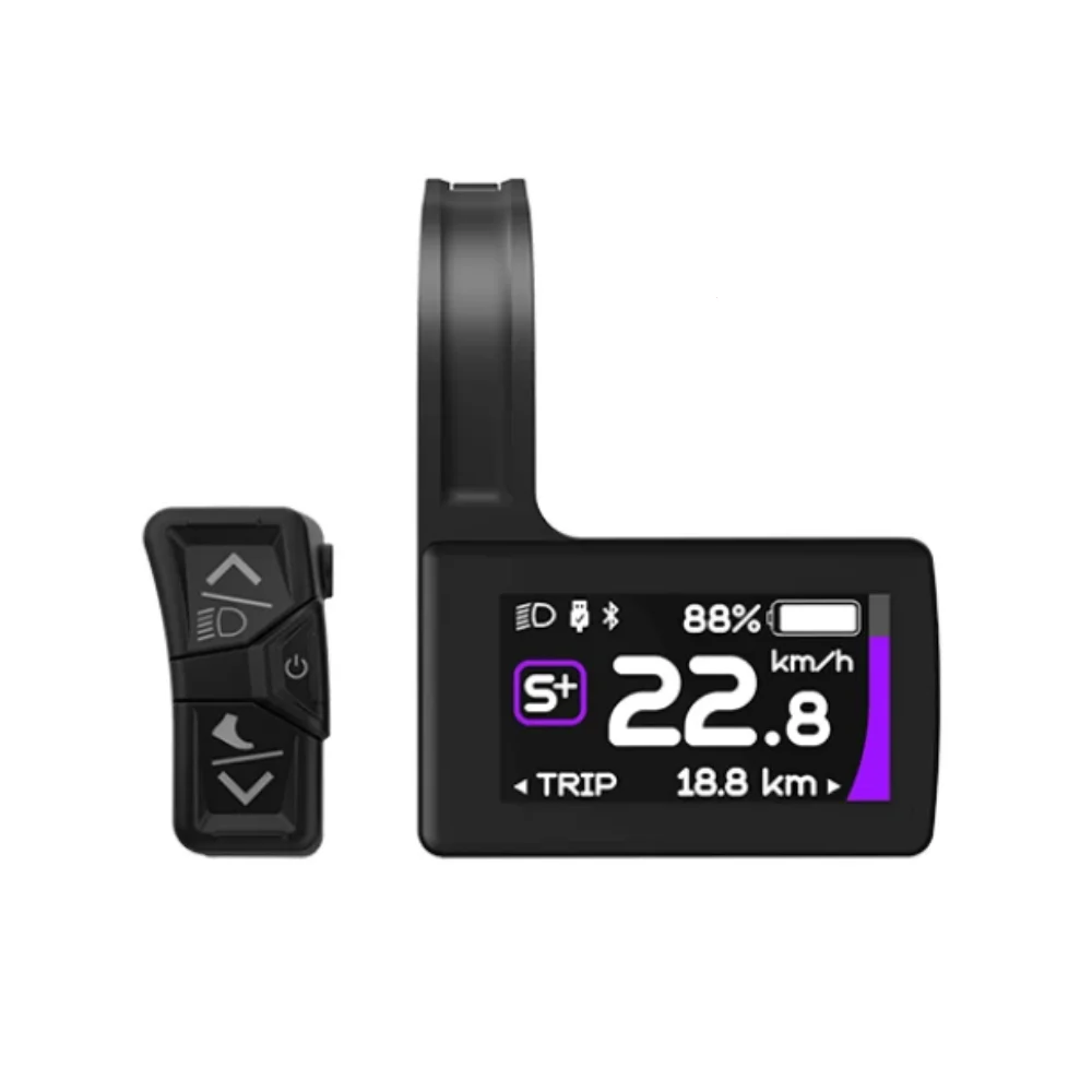 Bafang Bbs02B 48V 750W Mid Drive Kit - Bafang Kleurrijk DPC245 V3 3.0 Display