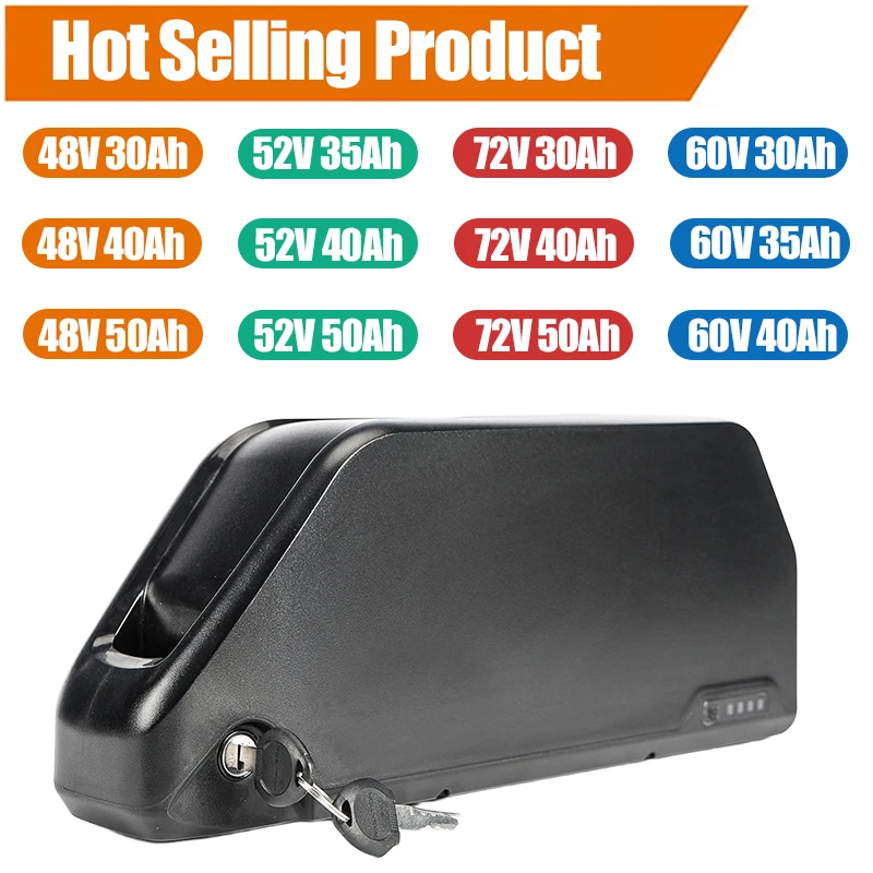 36v 48v 52v DownTube 750w 1000 - Electric Bicycle Battery 72V 30Ah recensie en prijs