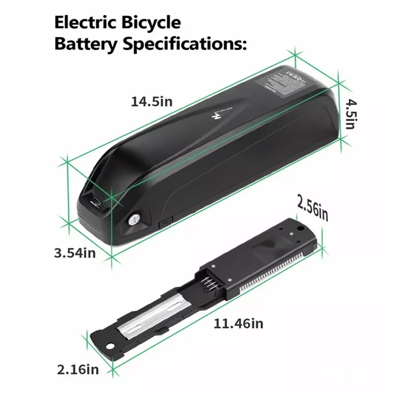 4-pins Hailong AKJA 48V 20-30A - Ebike Battery 48V 20Ah Hailong recensie en prijs
